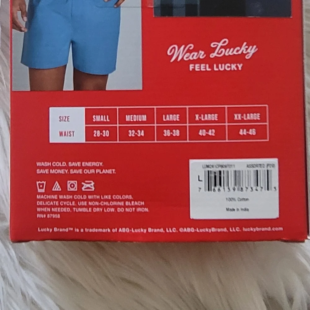 Lucky Brand Pack of 3 Woven Boxers